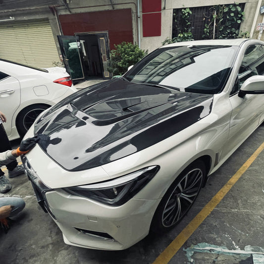 Infiniti Q60 CV37 17 onwards EPA Type Hood