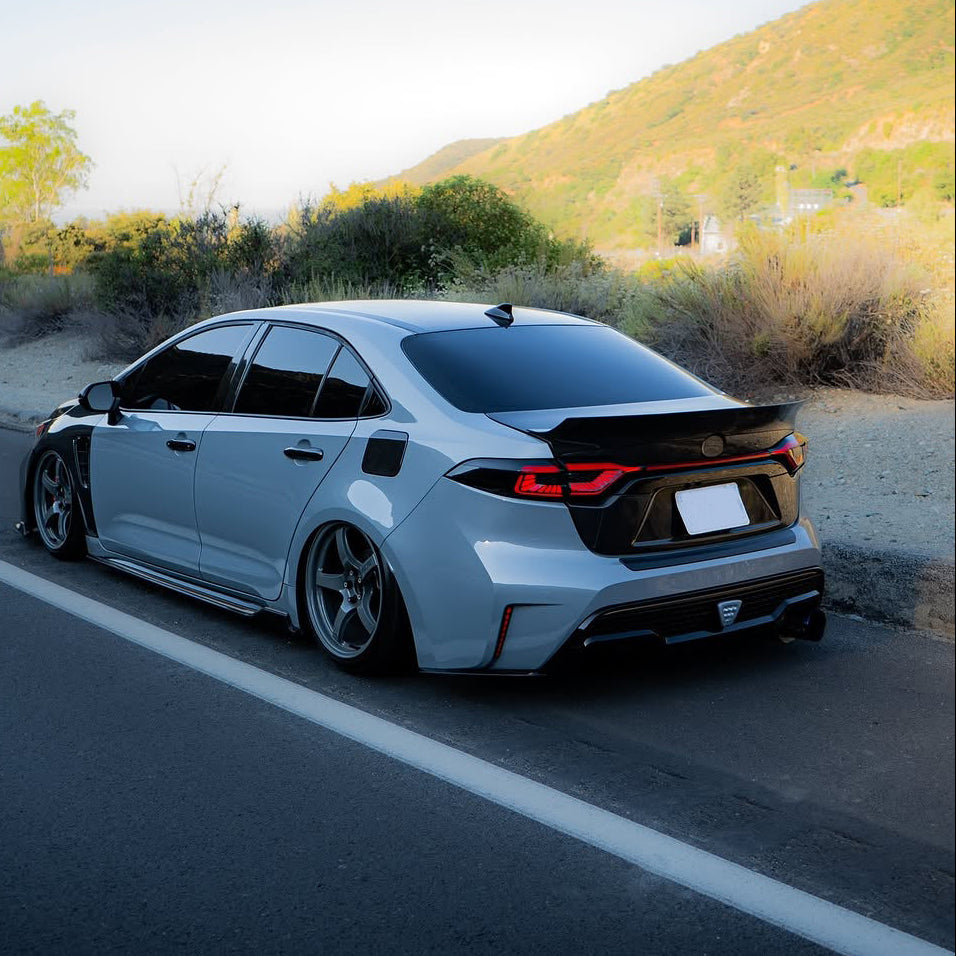 Toyota 19-22 Corolla Auris E210 5dr Sedan EPA Type 2 Duckbill spoiler