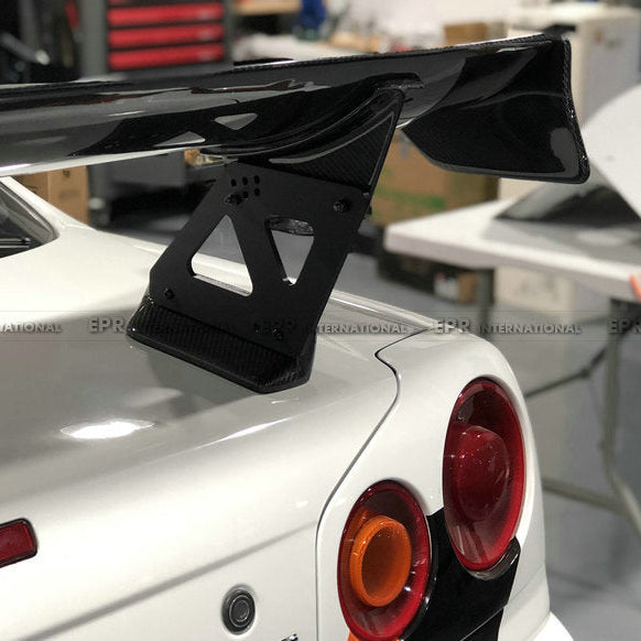 Nissan Skyline R34 TPS Style GT Spoiler With Aluminium Stand
