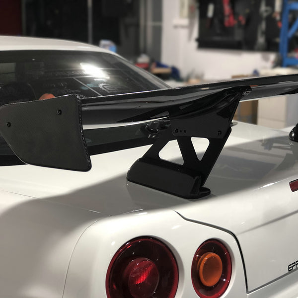Nissan Skyline R34 TPS Style GT Spoiler With Aluminium Stand