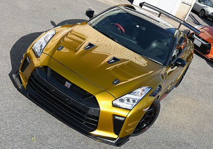 Nissan MY17 R35 GTR TSVS Type Front Bumper (Included Front grill/ Front bumper Insert/ DRL bracket/ License Holder）