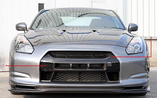 Nissan R35 TS Style Front bumper