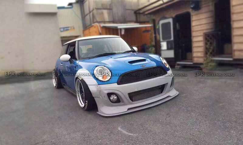 Mini R56 Cooper S LB Front Bumper with lip (3 Door Hatch Only)