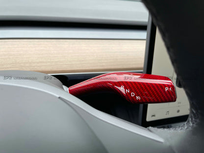 Tesla Model 3 Model Y Molded Turn Signal and Shifting Stalk Covers