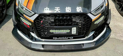 Audi RS3 S3 8V Stanceworkz Spec-LM front lip (Only fit RS3 front bumper)