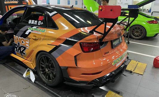 Audi RS3 S3 8V Stanceworkz Spec-LM Rear fender with rear door panel 6Pcs +30mm