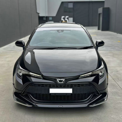 Toyota 19-22 Corolla Sport Auris E210 Hatchback MOD Type front lip chrome add on (Only fit S-COR210-FL-MOD&)