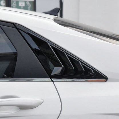 Hyundai 21+ Elantra/Avante OE Type Rear Window Louver (Pre-facelift) (Gloss black)