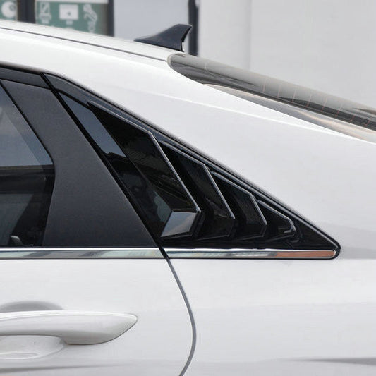 Hyundai 21+ Elantra/Avante OE Type Rear Window Louver (Pre-facelift) (Gloss black)