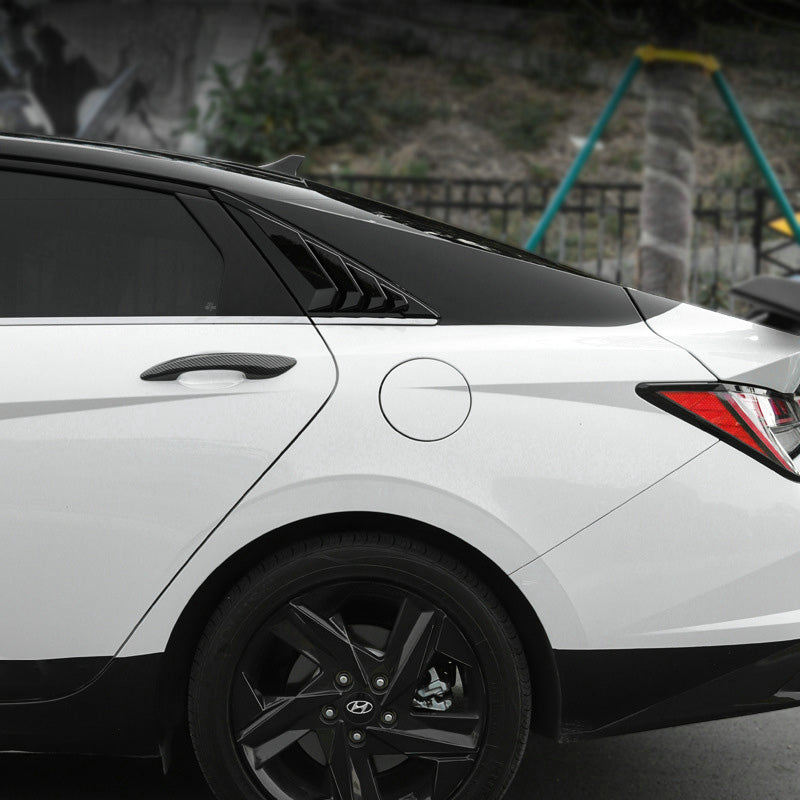 Hyundai 21+ Elantra/Avante OE Type Rear Window Louver (Pre-facelift) (Gloss black)