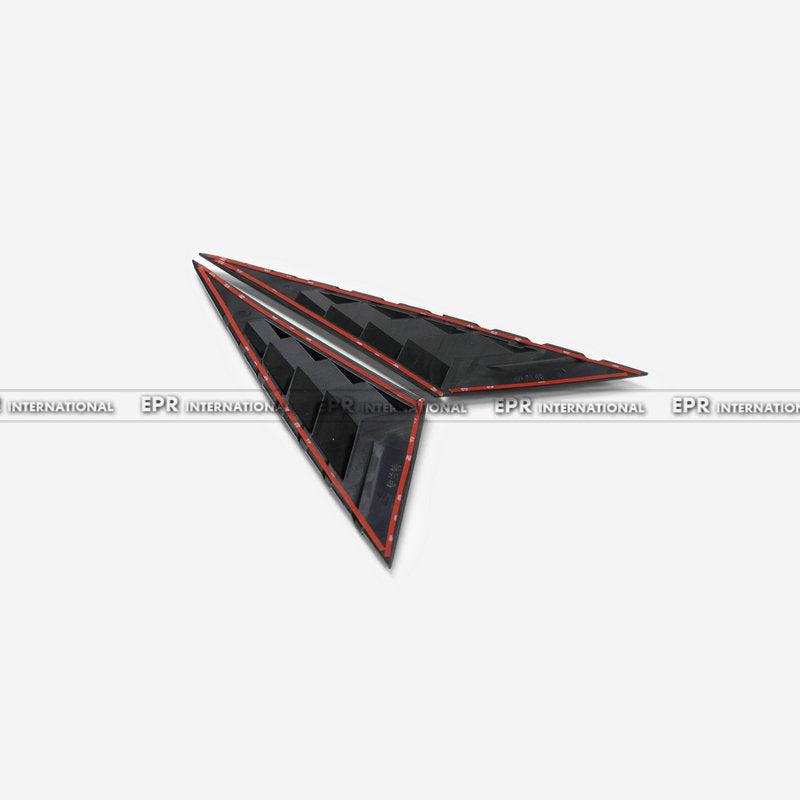 Hyundai 21+ Elantra/Avante OE Type Rear Window Louver (Pre-facelift) (Gloss black)
