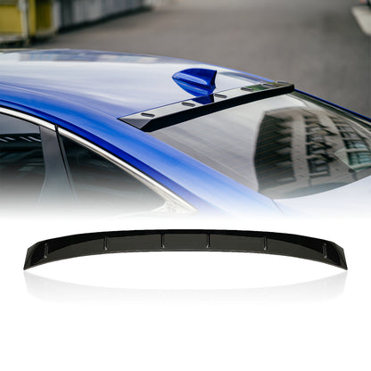 Honda Civic Gen 11 FE1 Roof spoiler (Gloss black, Sedan)