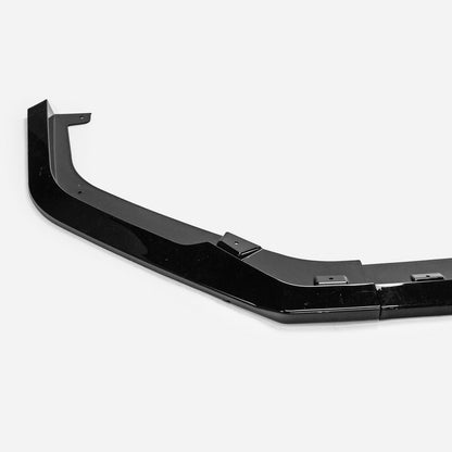 Honda Civic Gen 11 FE FL L- type front lip without canard (Gloss black, fit P-FE1-FB-TR only)