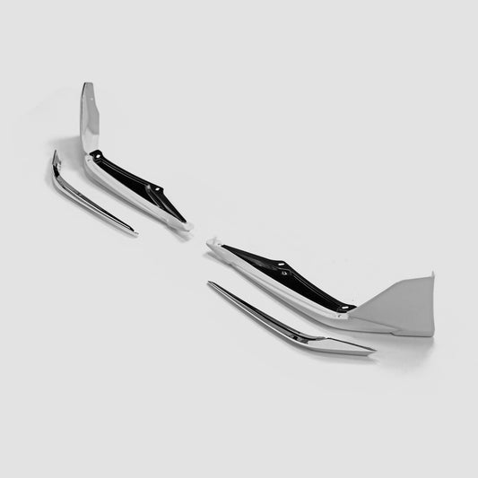Lexus IS 300 300h 350 ASE30 30 17-20 facelift F Sport MOD type front lip with all chrom trim