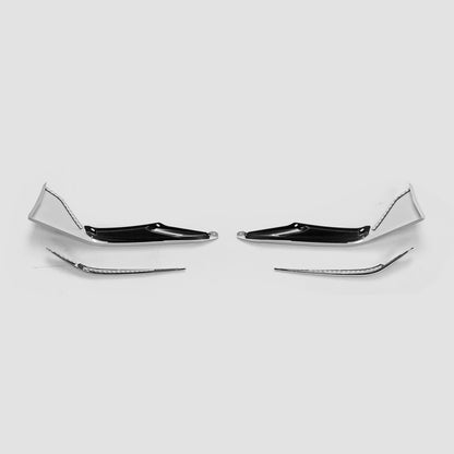 Lexus IS 300 300h 350 ASE30 30 17-20 facelift F Sport MOD type front lip with all chrom trim