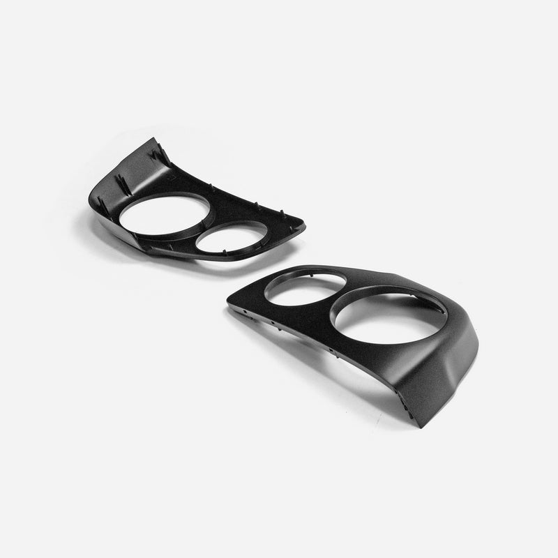 NISSAN R34 Skyline GT-R BNR34 Plastic Rear combination tail light lamp rim trim (Pair)）
