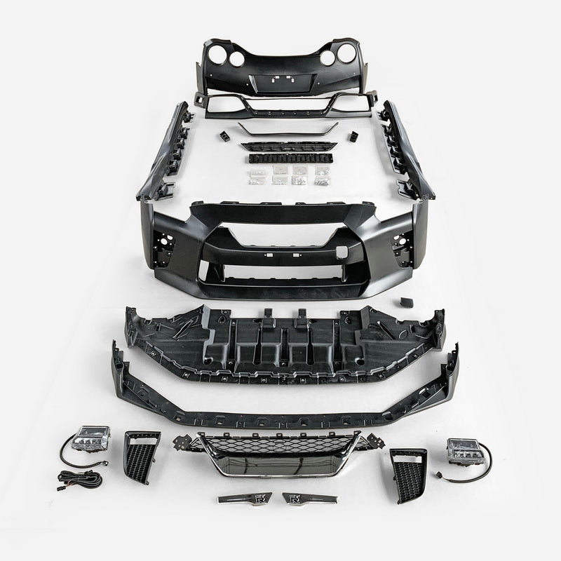Nissan GTR R35 Facelifted conversion kit from CBA DBA to MY17 Without Headlight & Taillight