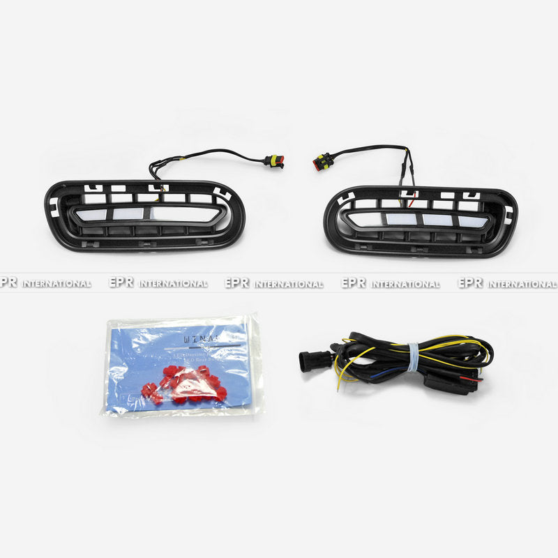 Kia Stinger DRL Day Running Light With White Yellow Color