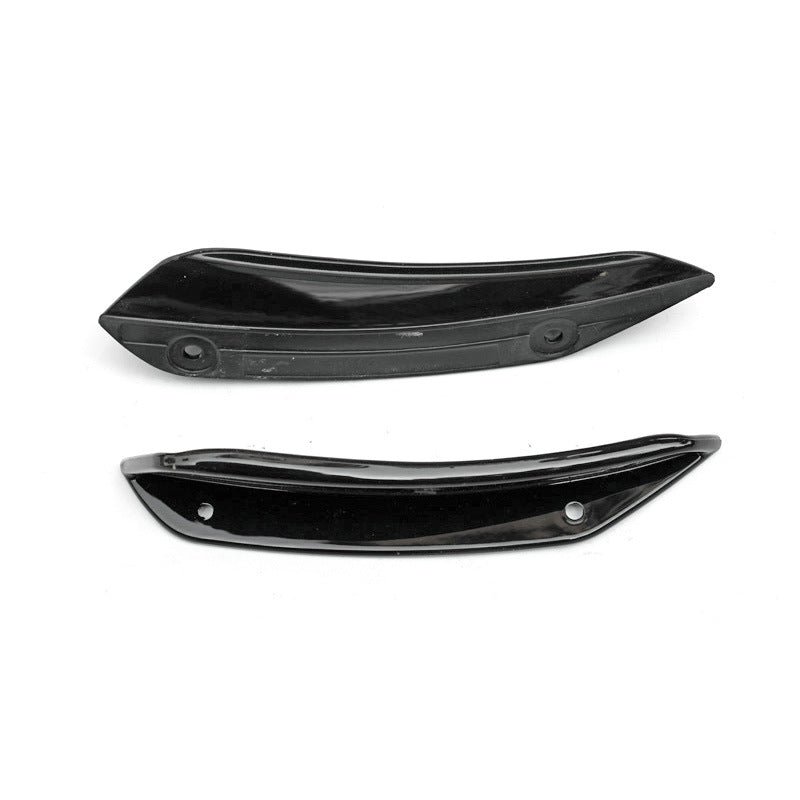 MERCEDES BENZ A-CLASS W176 16-17 Front Bumper Canards+Front Lip 8PCS