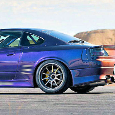 Nissan S15 DM Style +30mm Rear Fender Fiber Glass and Carbon Fiber body kits