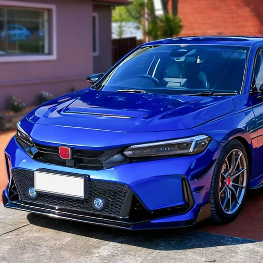 Honda Civic Gen 11 FE FL TR Type hood(Fit hatchback & Sedan) (1:1 TR OE hood vent)