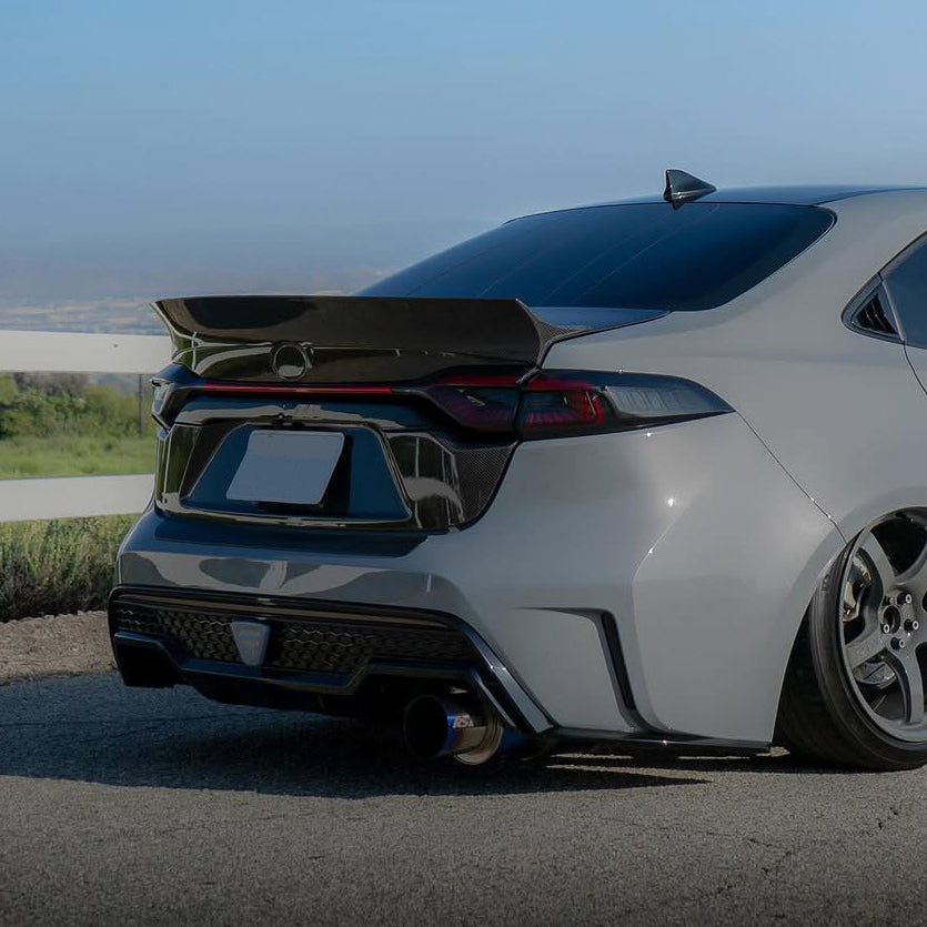 Toyota 19-22 Corolla Auris E210 5dr Sedan EPA Type 2 Duckbill spoiler