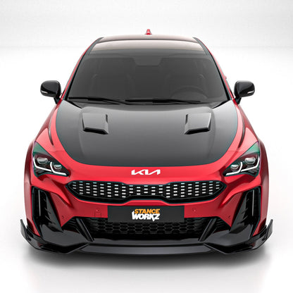 KIA Stinger Surge S1 front upper lip