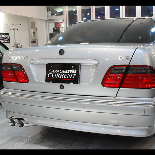 MERCEDES BENZ E-Class W210 Facelife 4door Sedan 99-02 E320 E420 E430 BRA Style Rear Lip