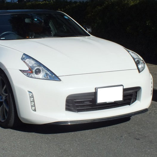 Nissan 12 onwards 370Z Z34 Kouki Late model TK-Style Front Bumper Lip (facelift)