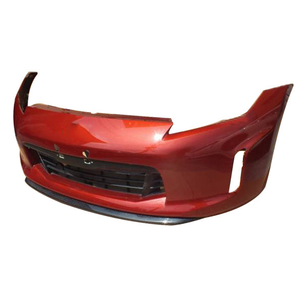 Nissan 12 onwards 370Z Z34 Kouki Late model TK-Style Front Bumper Lip (facelift)
