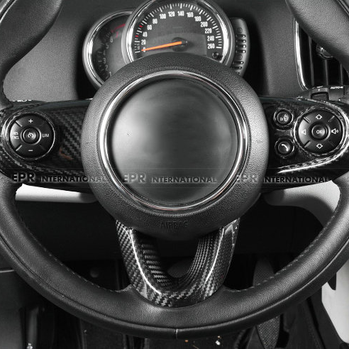 Mini 2013 onwards F54 F55 F56 F57 F60 Cooper Steering Wheel Accents 3Pcs