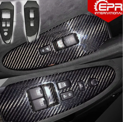 Nissan 370Z Z34 09 onwards Window switch cover (Stick on) LHD Only