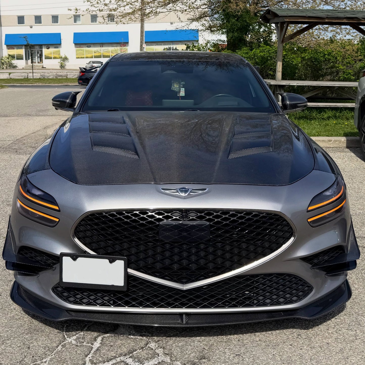 2022 Genesis G70 facelift ADK front lip