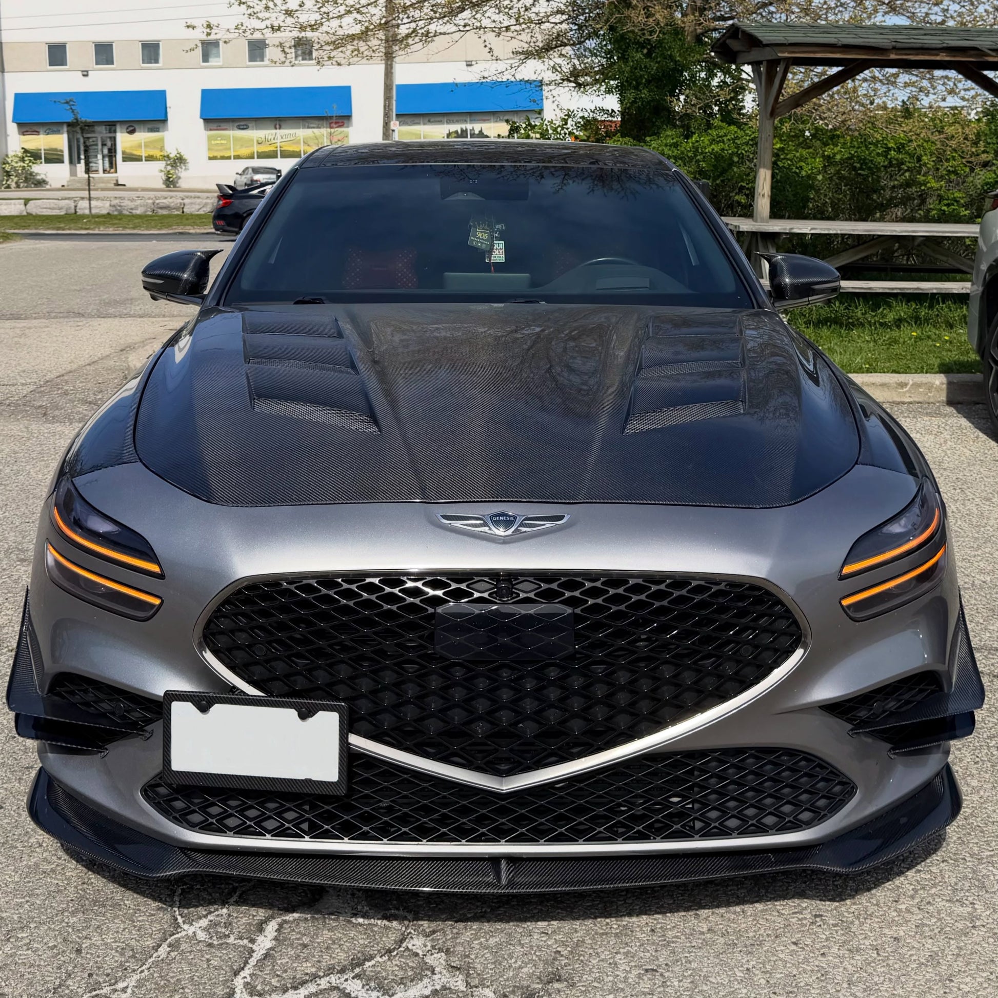 2022 Genesis G70 facelift ADK front lip
