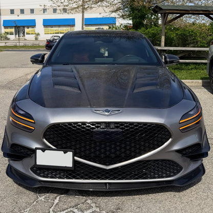 2022 Genesis G70 facelift ADK front lip