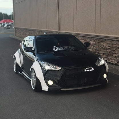 Veloster Sema Style Front & Rear Fender Flares