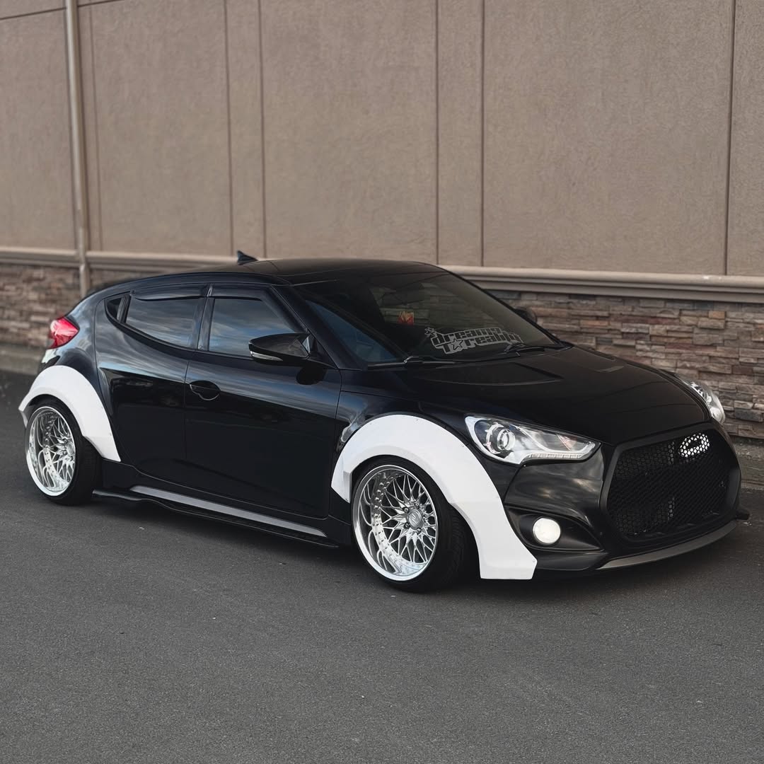 Veloster Sema Style Front & Rear Fender Flares