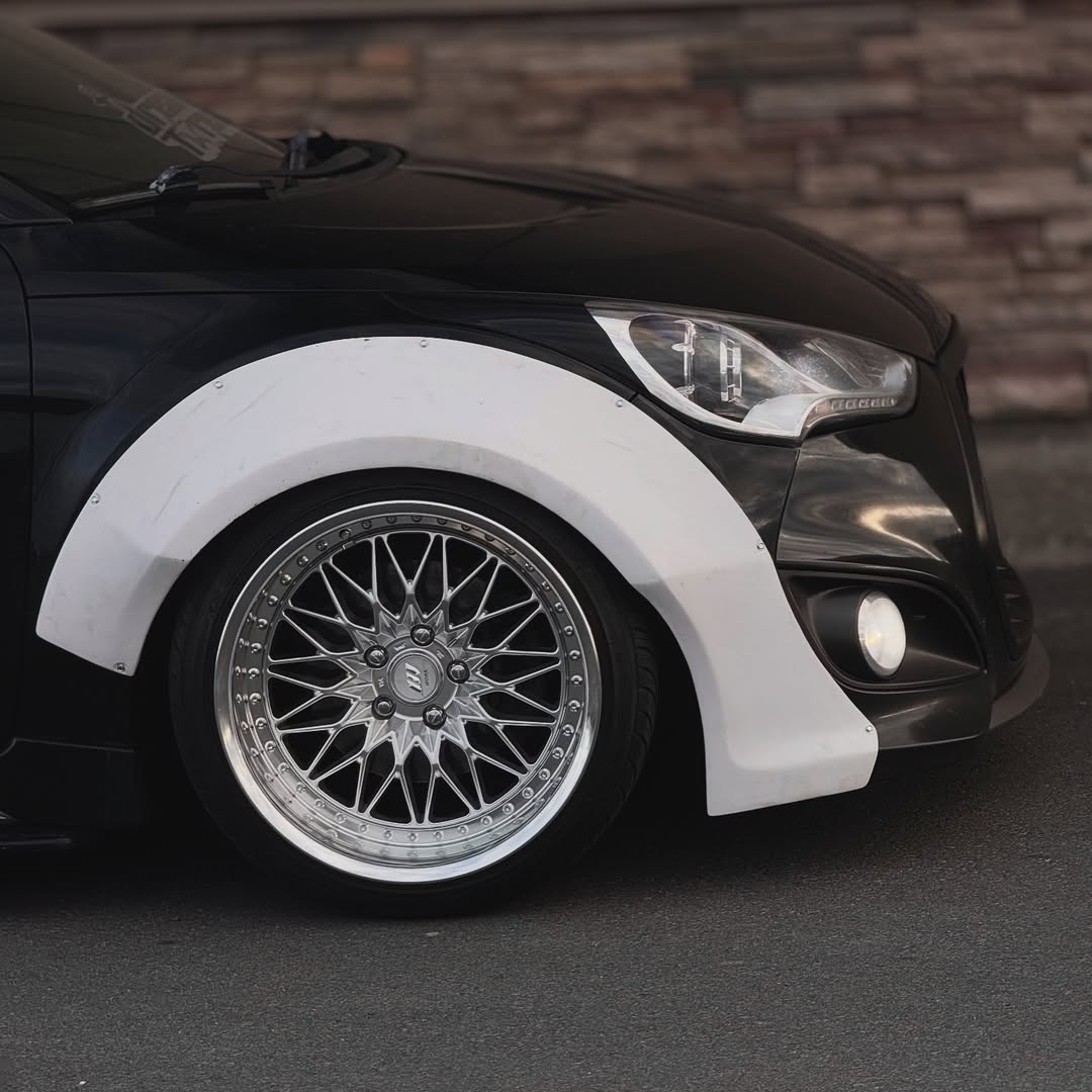 Veloster Sema Style Front & Rear Fender Flares
