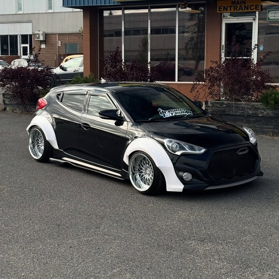 Veloster Sema Style Front & Rear Fender Flares