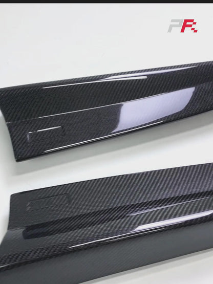 TOYOTA GR YARIS GXPA16 VRS Type side skirt extension fiber glass & carbon body kits