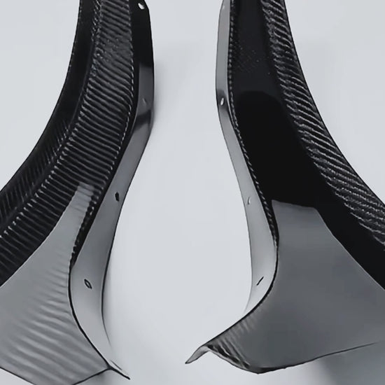 MAZDA 93-02 RX7 FD3S EPA Type front bumper canard for 99 Spec OE front bumper