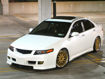 Picture of 02-08 Accord CL7 MU2 style side skirt