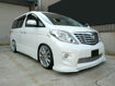 Picture of 08-11 Alphard 20 series AH20 SS2 style front lip (For S body)