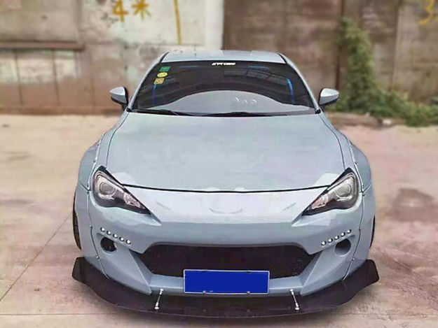Picture of BRZ FT86 GT86 FRS RBV2 Front Bumper WIth Front Lip & Canards