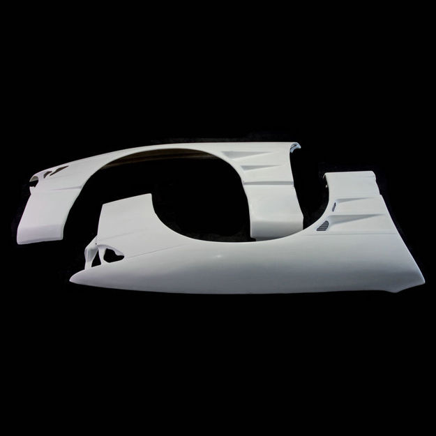 Picture of S13 PS13 Silvia DM Style D1 Front Fender +40mm (With door vents)