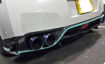 Picture of Nissan GTR R35 2013 Ver VRS Style Rear Under Skirt (Early Model Only)