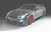 Picture of 08 onwards R35 GTR ROW Style Side Skirt
