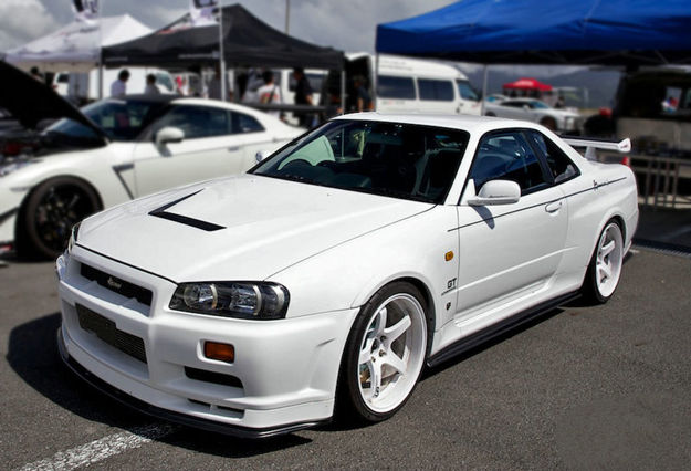 Picture of Skyline R34 GTR K Style Vented Hood