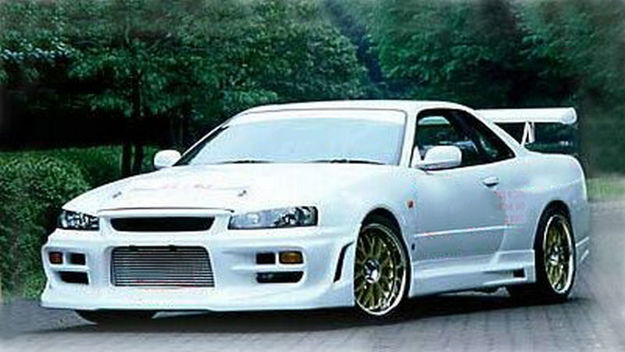 Picture of Skyline R34 GTR JUN Style Front Bumper