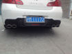 Picture of 07-13 G25 G37 TP Style Type 2 Rear Diffuser (Twin Single Exhaust) (4 Door Only)